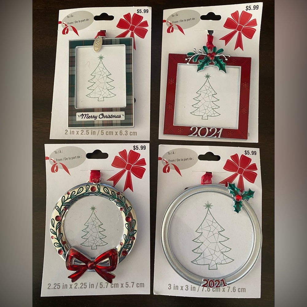 Studio Decor Ornament Frames bundle of 4